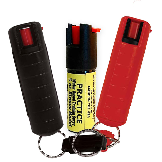 Defense Pepper Spray Keychain with Protective Holder Pepper Spray Store