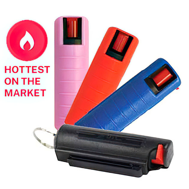 Wildfire Pepper Spray 1/2oz Keychain Strongest 18 OC Pepper