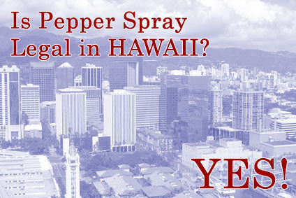 Hawaii State Pepper Spray Laws, Rules & Legal Regulations