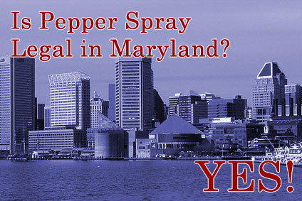 Maryland State Pepper Spray Laws, Rules & Legal Regulations