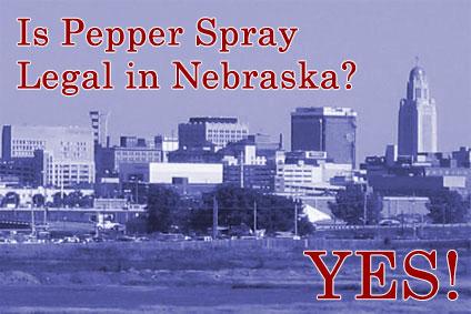 Nebraska State Pepper Spray Laws, Rules & Legal Regulations