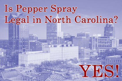 North Carolina State Pepper Spray Laws, Rules & Legal Regulations