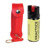 Load image into Gallery viewer, 1 1/2 oz. Keychain Pepper Spray PLUS 1 Inert Training Spray Combo
