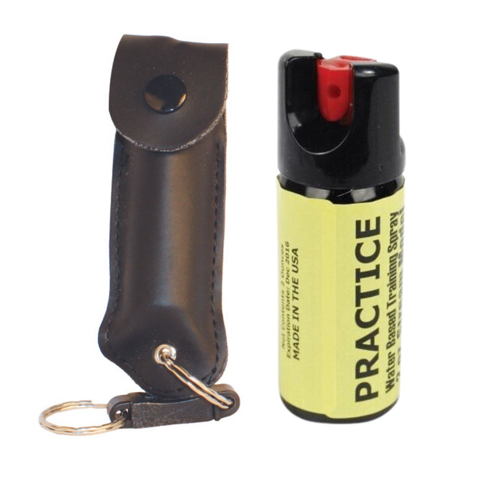 1 1/2 oz. Keychain Pepper Spray PLUS 1 Inert Training Spray Combo