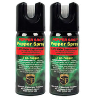 * 2 product 2 oz Pepper Spray Fogger (10% OC)