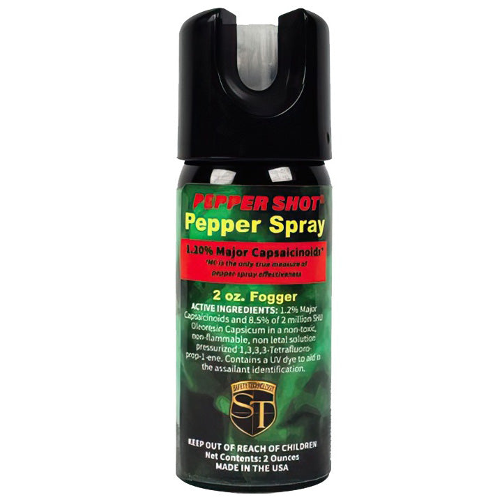 BURN Flip Top Pepper Spray – 1/2 Oz Police Grade – 2 Pack – Self Defense Keychain Size