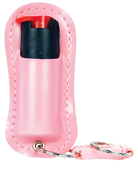 Load image into Gallery viewer, Leather Keychain Pepper Spray
