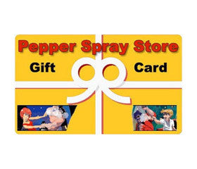 Pepper Spray Store Gift Card